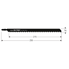 Lange decoupeerzaagbladen 250mm - 2 stuks