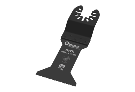 Qblades DW11 45x60mm multitool Bi-metalen zaagblad Hout en Metaal
