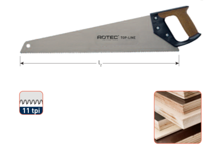 Rotec TL5-500 handzaag