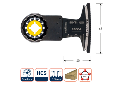 Starlock OTK13-65 multitool zaagblad