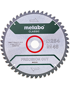 Metabo KGS 254 zaagblad 254x30x48 tanden