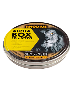 Rhodius doorslijpschijven XT70 Box, 125x1 mm. 10 stuks
