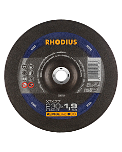 Rhodius XTK77 doorslijpschijf 230x1,9 mm staal