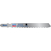Wilpu Messer HWL 100 decoupeerzaagbladen voor rubber en leer (Bosch T113A) 5 stuks