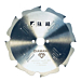 Diamant cirkelzaagblad voor vezelcementplaten 216x30x12 2,2/1,6