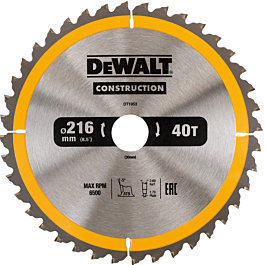 pepermunt Eindeloos Bewolkt DeWalt DWS774 zaagblad 216x30x40 tanden