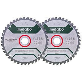Cornwall atmosfeer Trojaanse paard Metabo KGS 216 zaagblad 216x30x40 tanden - 2 pack