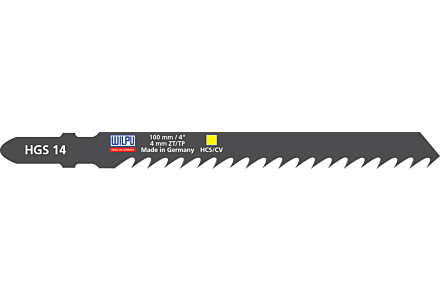 Wilpu HGS 14 decoupeerzaagblad universeel hout (Bosch T144D / DeWalt 116-1 HCS) 5 stuks