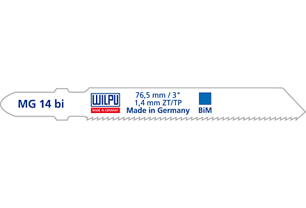 Wilpu MG 14 bi decoupeerzaagblad