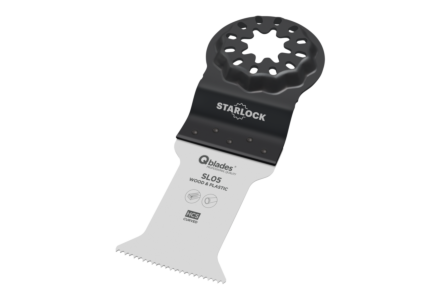 Qblades SL05 35x55mm multitool zaagblad Hout Standaard curved (Starlock)