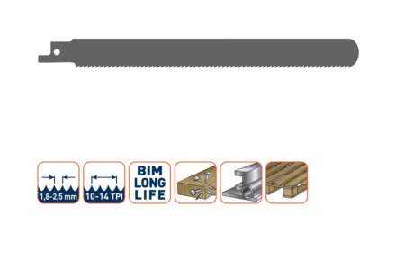 Rotec reciprozaagblad voor pallets (per 50 stuks)