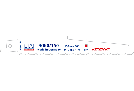 Wilpu 3060/150 reciprozaagblad HYPERCUT (Bosch S930CF) per 3 stuks