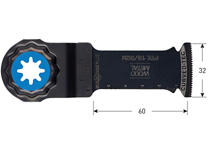 Starlock-Plus multitoolzaagblad PTK 13/32bi hout/metaal