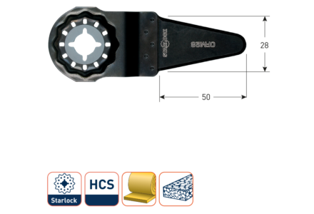 Starlock OFM28 multitool voegensnijder