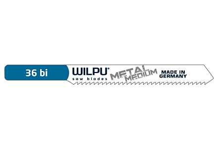 Wilpu 36 bi decoupeerzaagblad aluminium en staal (5-stuks)
