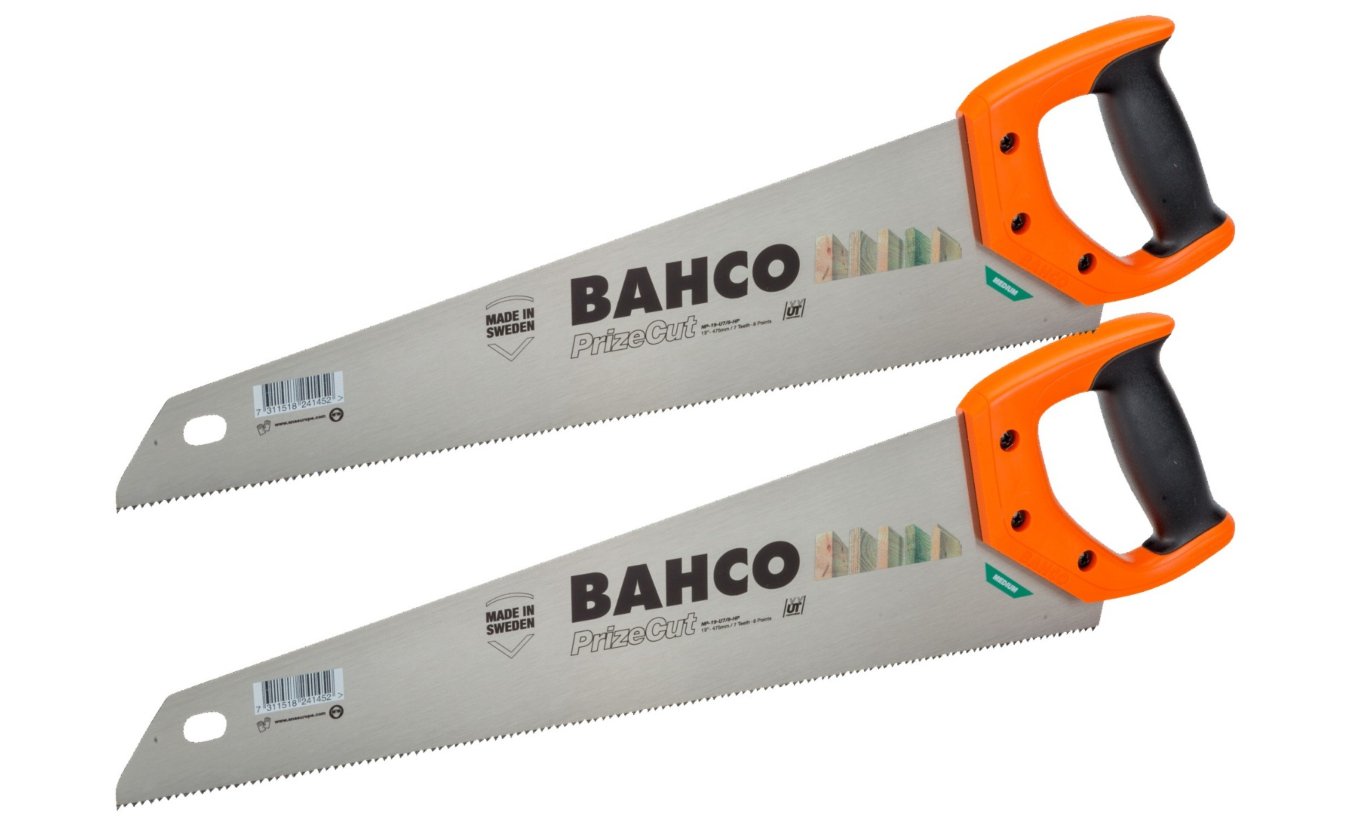 Bahco Prizecut handzaag 550mm - 2 pack