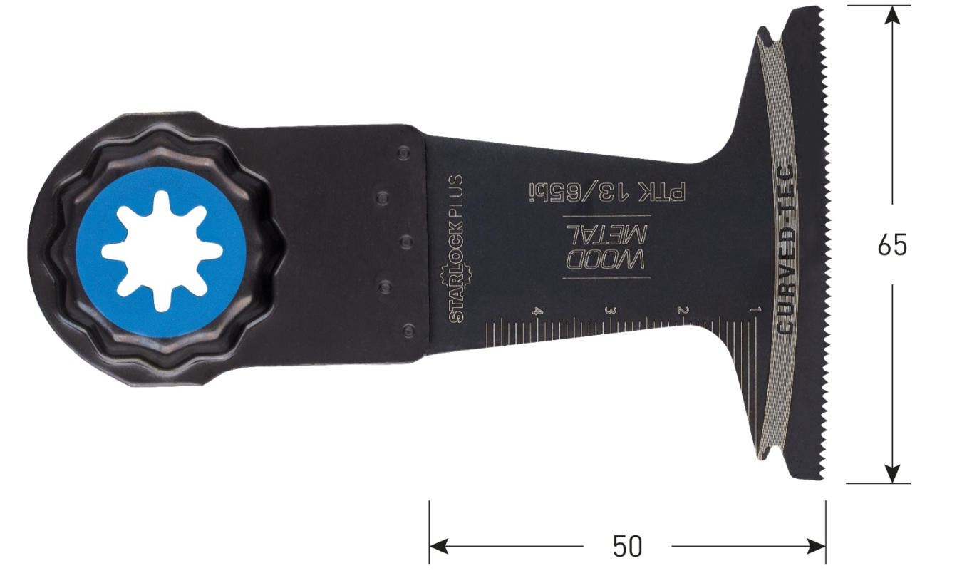 Starlock-Plus multitoolzaagblad PTK 13/65bi hout/metaal