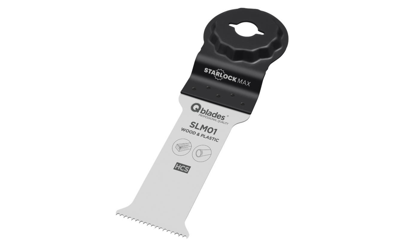 Qblades SLM01 32x78mm multitool zaagblad Hout Standaard (Starlock Max)