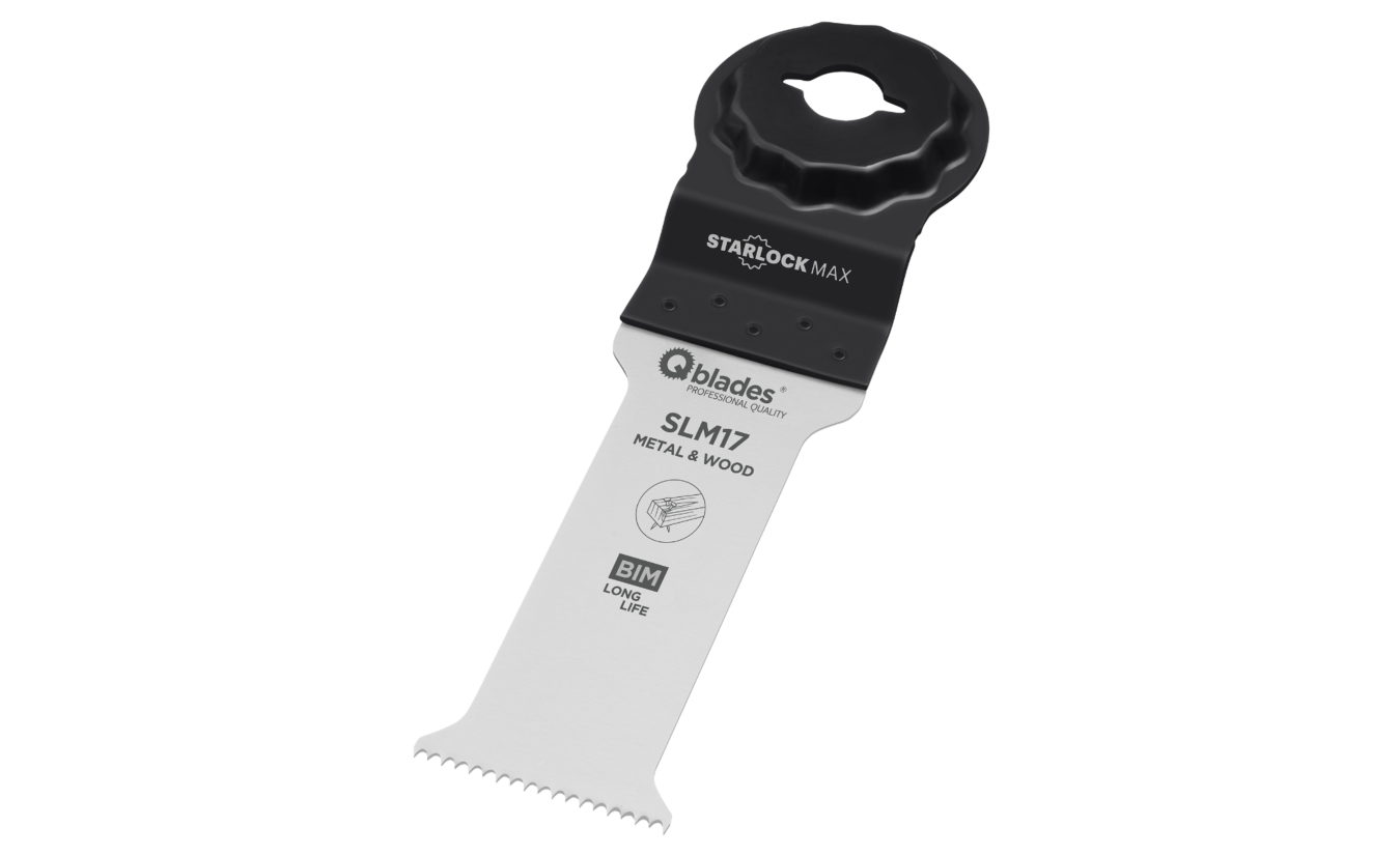 Qblades SLM17 32x78mm multitool Bi-metalen zaagblad Hout en Metaal (Starlock MAX)