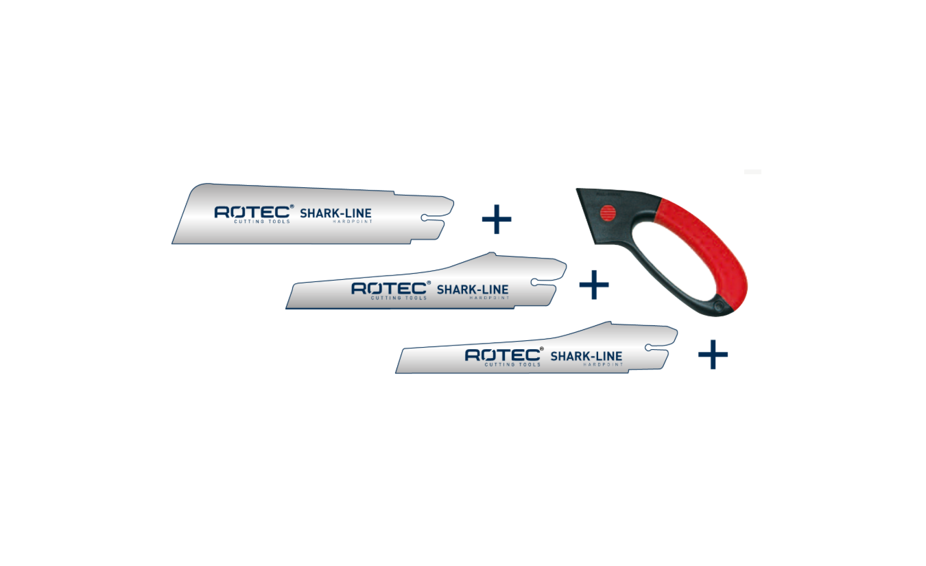 Rotec Shark-Line-Set handzagen