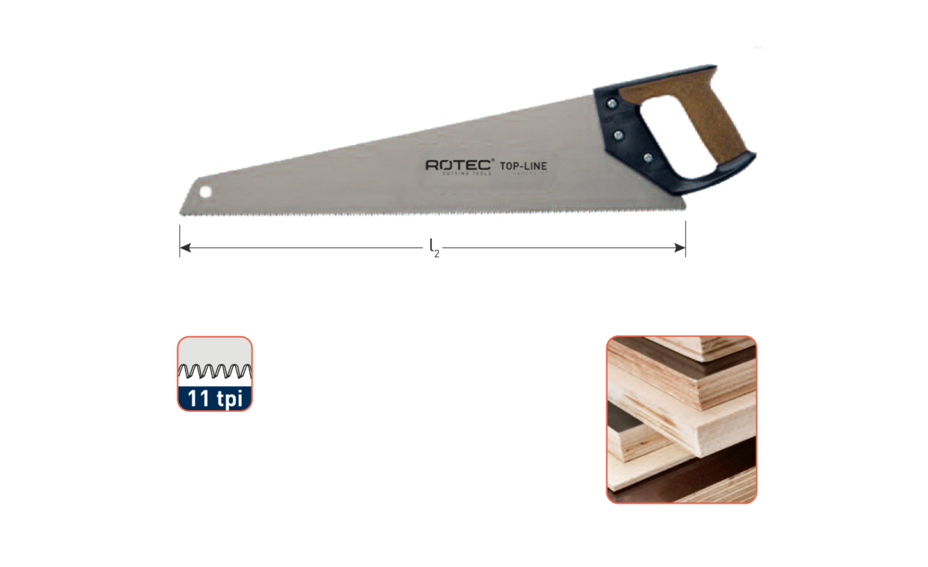 Rotec TL5-500 handzaag