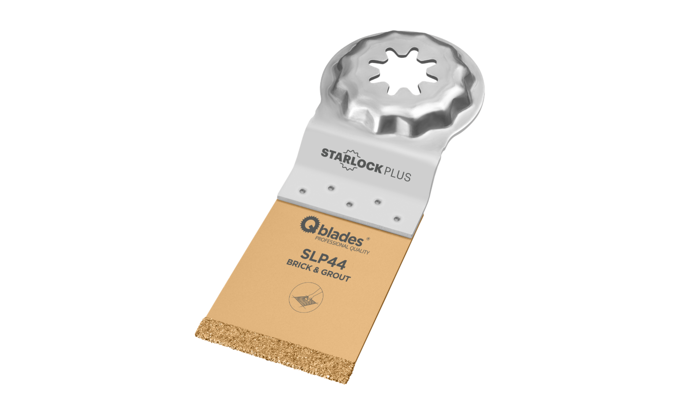 Qblades SLP44 multitool hardmetaal zaagblad 35x50mm Steen en Beton (Starlock-Plus)