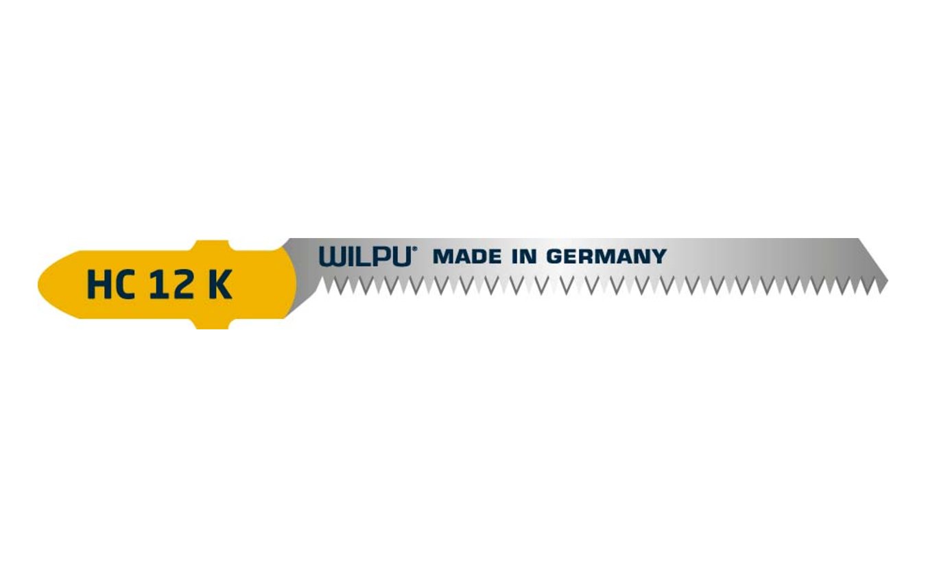 Wilpu HC 12 K decoupeerzaagblad hout en kunststof (Bosch T101AO) 5 stuks