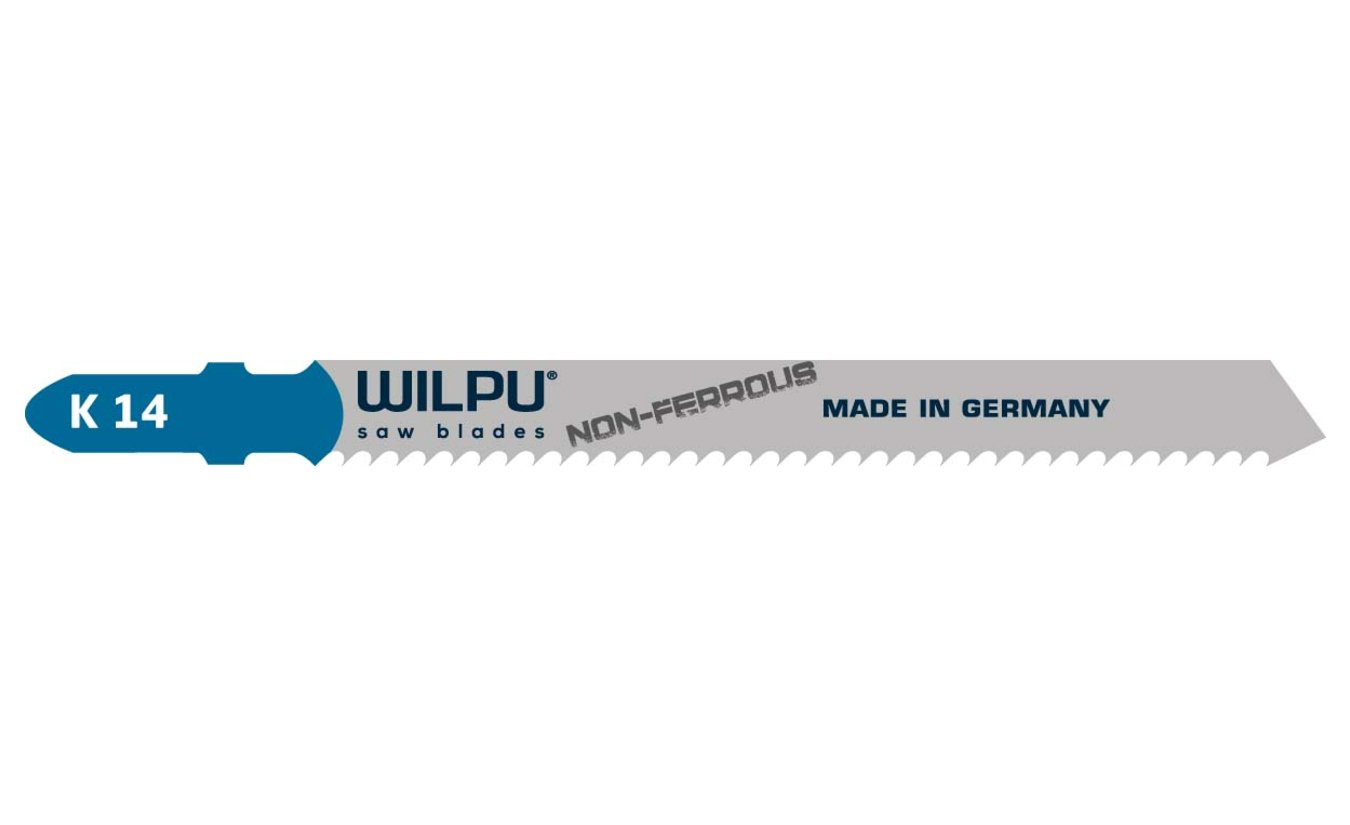 Wilpu K 14 decoupeerzaagblad aluminium en kunststof (Bosch T127D) 5 stuks